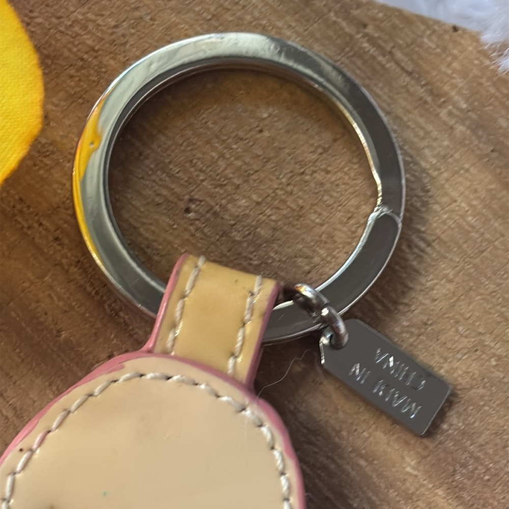 Coach Octopus Patten Leather Keychain - Picture 4 of 8